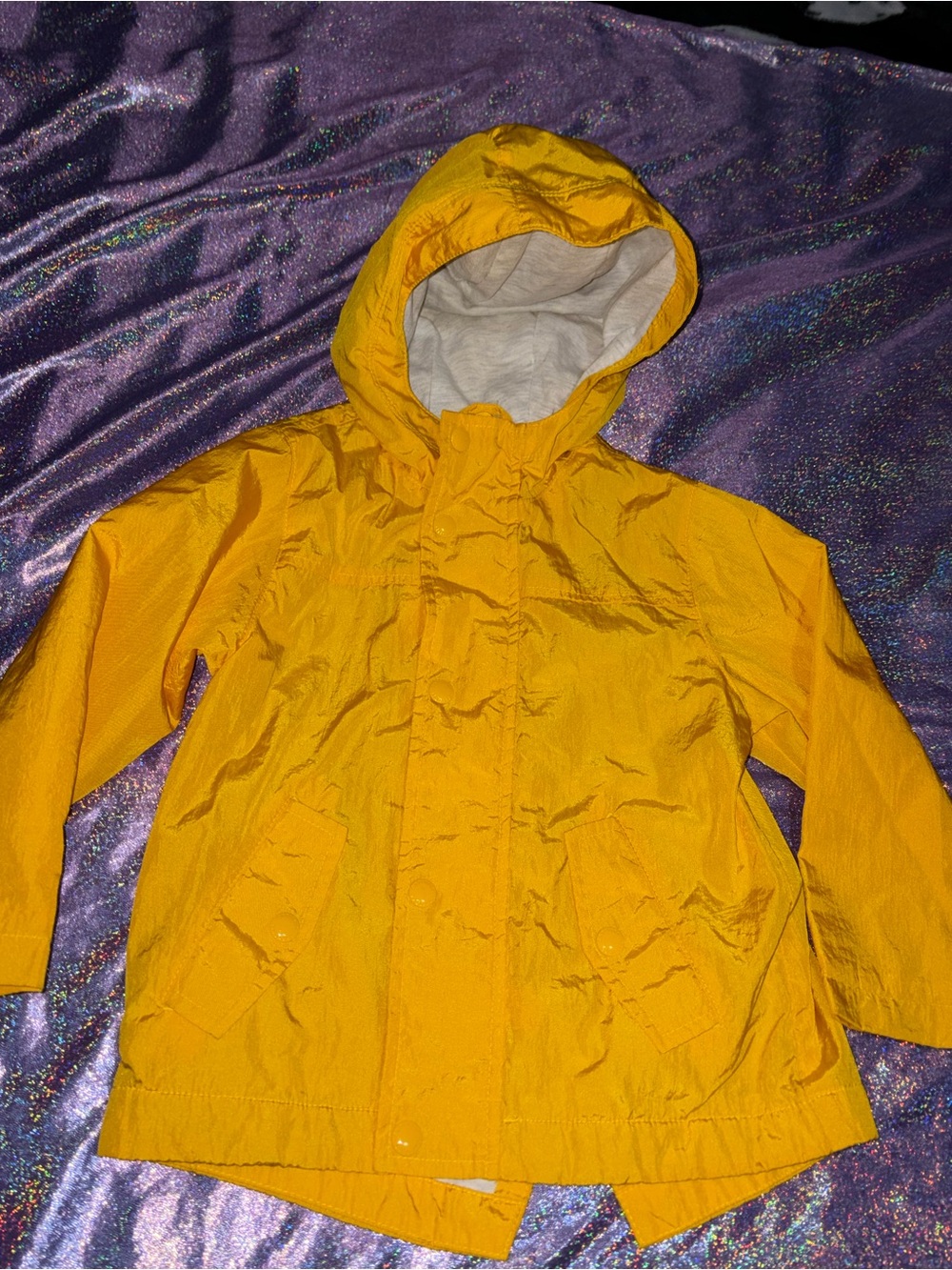 GAP Yellow Windbreaker Jacket